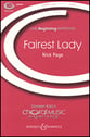 Fairest Lady Unison choral sheet music cover